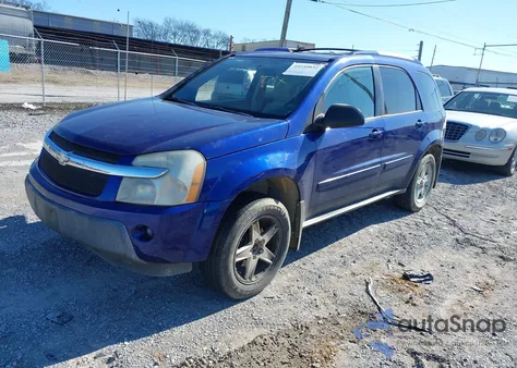2005 Chevrolet Equinox Lt из США, поврежденный, VIN 2CNDL63F456158542